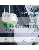 Смарт WiFi камера нощно виждане водосустойчива FULL HD 1080P Аудио